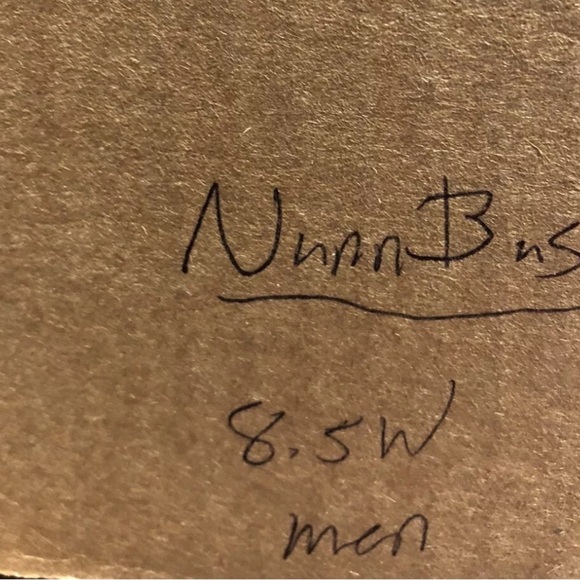 Nunn Bush Mens Fifth Ave Oxford Size 8.5W